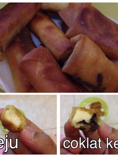 Foto resep Lumpia Keju Coklat