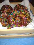 Donas con baño de chocolate 🍩