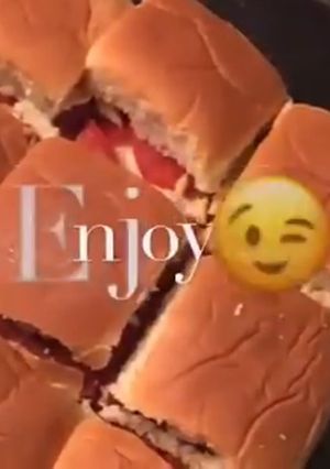 A picture of Pizza sliders.