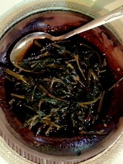 Foto resep rujak kangkung ala saya