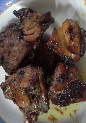Foto resep ayam bakar ga pake arang