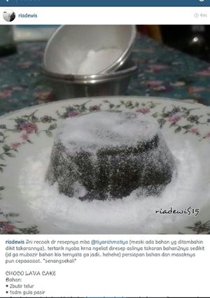 Foto resep choco lava