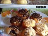donat isi coklat sederhana