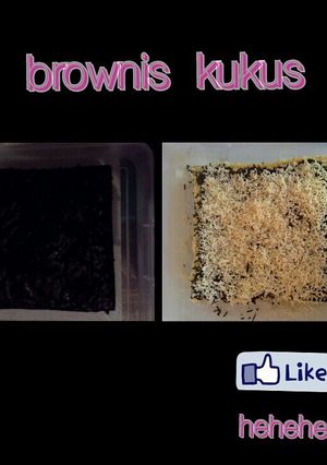 Foto resep Brownis Kukus Pondan Lezat