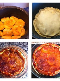 Una foto de Tatin de manzana