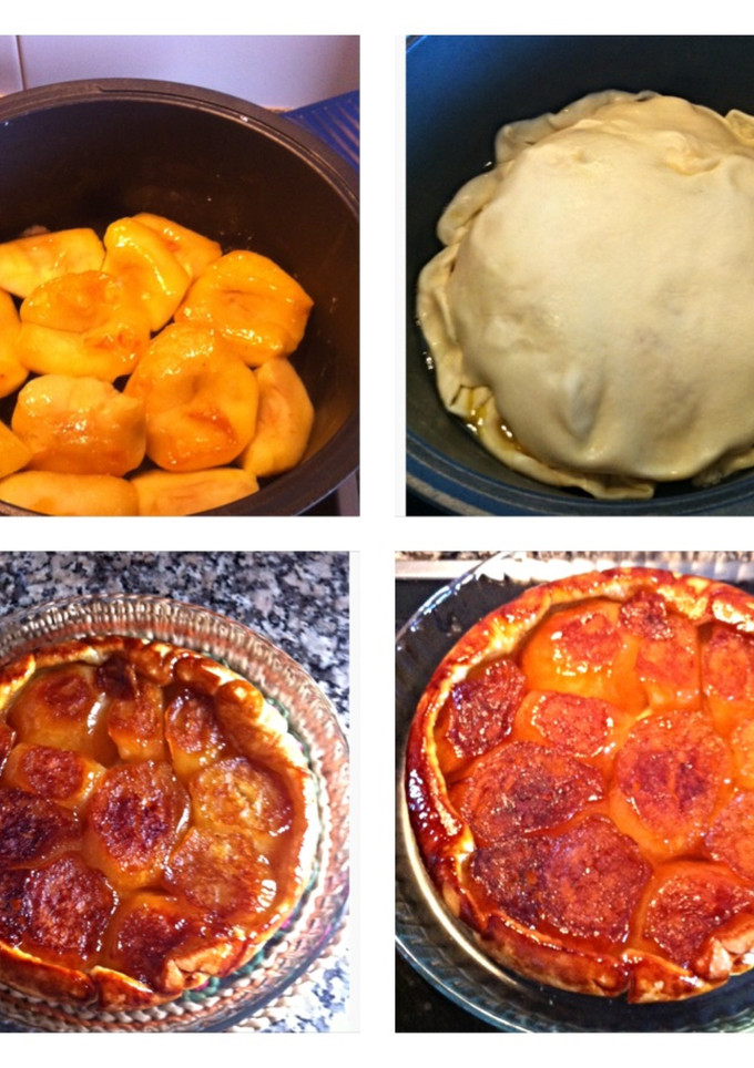 Una foto de Tatin de manzana