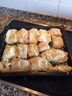 Una foto de Pechugas rellenas al horno