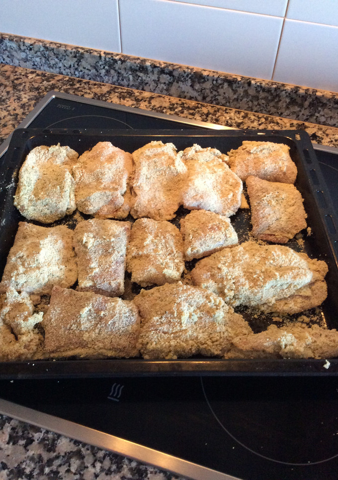 Una foto de Pechugas rellenas al horno
