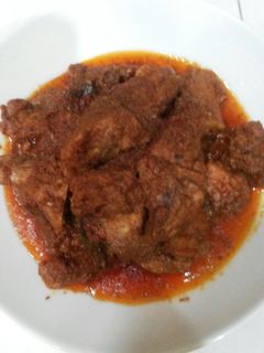Foto resep Rendang babi