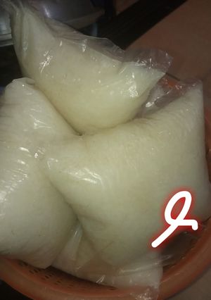 Foto resep Lontong plastik mudah