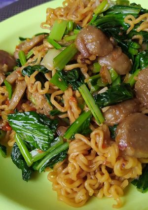 Foto resep Mi goreng baso enak