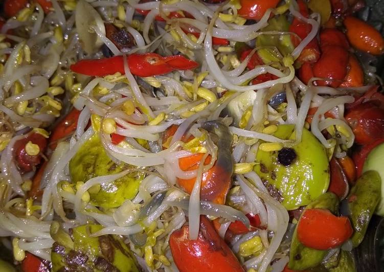 Resep Oseng kulit melinjo toge pete yang Lezat Sekali