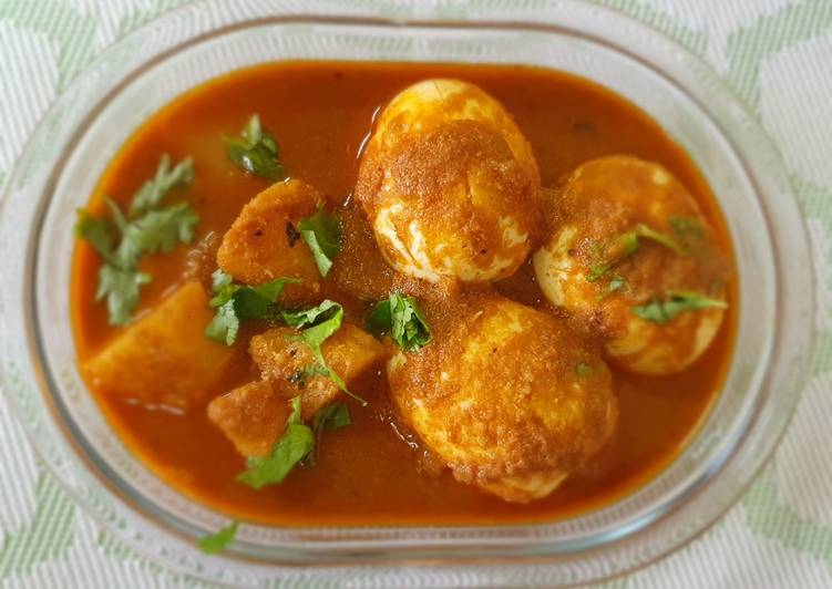 Easiest Way to Make Recipe of Kolhapuri egg curry (Anda Rassa)