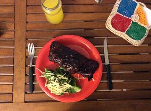 Foto principal de Ribs con salsa barbacoa bien Yankee!!!