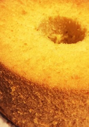 A picture of Fluffy chiffon cake.
