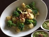 Sautéed broccoli and potatoes