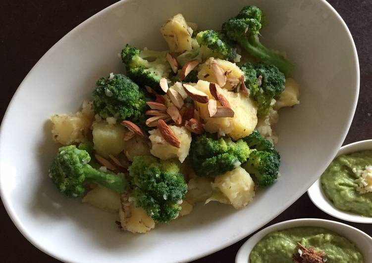 Step-by-Step Guide to Make Homemade Sautéed broccoli and potatoes