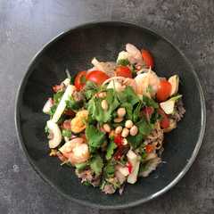 Glass Noodle Salad ala Thailand (Yum Woon Sen) রেসিপির প্রধান ছবি