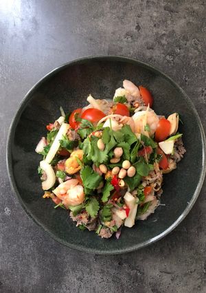 Foto resep Glass Noodle Salad ala Thailand (Yum Woon Sen)