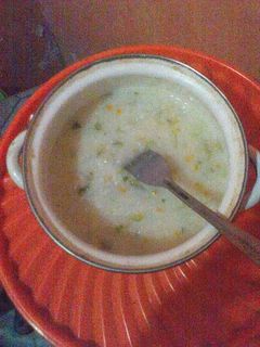 Foto resep Bubur Tim Buncis Wortel- MPASI