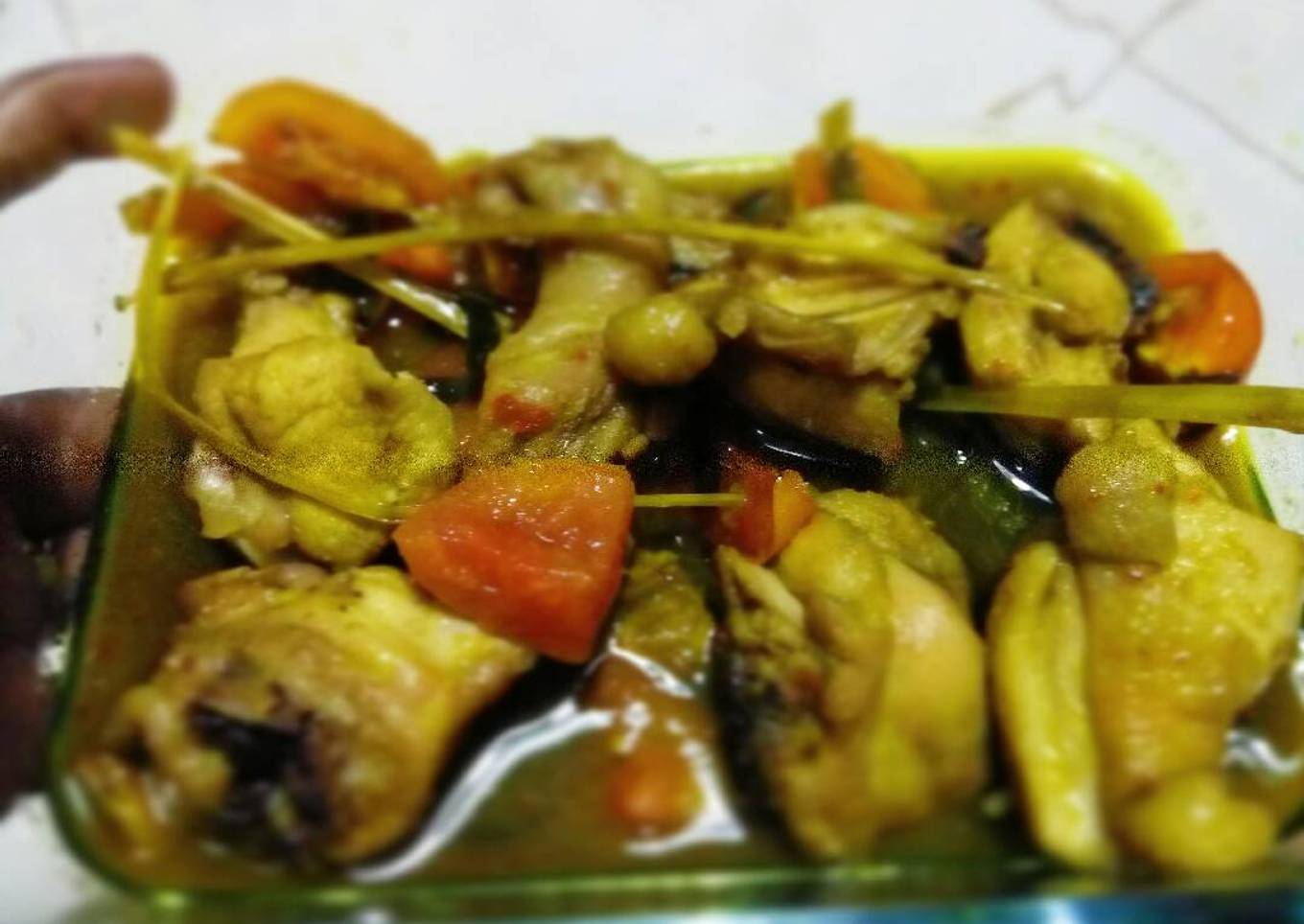 Ayam Balado Sambal Hijau