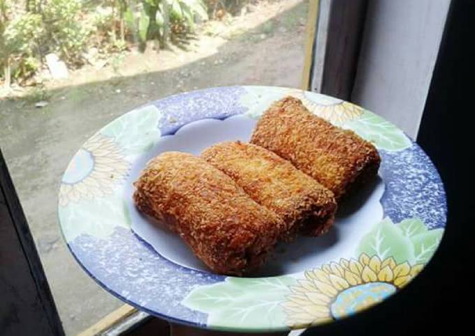 Resep Roti Tawar Goreng isi Nugget oleh Chinantalya Ivada - Cookpad