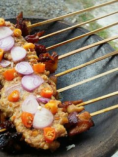Foto resep Sate Jamur Tiram Bumbu Kacang