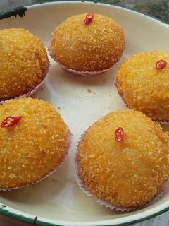 Foto resep Roti Goreng Isi Ayam