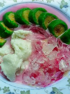 Foto resep Es Pisang Ijo