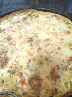 Una foto de Tarta de apio y roquefort