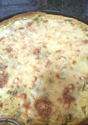 Una foto de Tarta de apio y roquefort