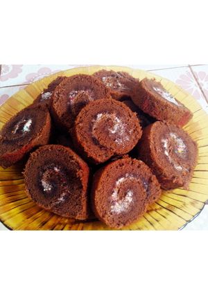 Foto resep Bolu Gulung Cokelat Ekonomis
