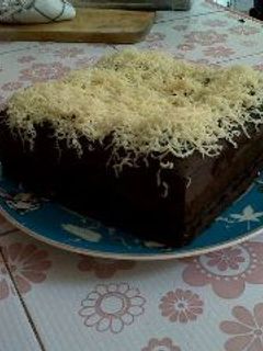 Foto resep Brownis kukus keju