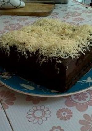Foto resep Brownis kukus keju