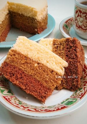 Foto resep Bolu Tiramisu Kukus