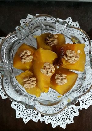 عکسی از دستور 💚کدو حلوایی🍁🎃🍁💛