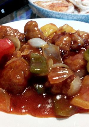 รูปของ ไก่กรอบผัดซอสโคชูจัง(ผัดเปรี้ยวหวานเกาหลี)