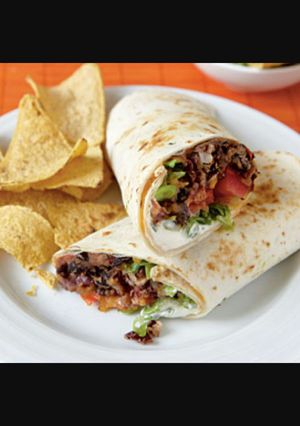Una foto de burrito 