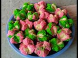 Bolu kukus mekar Go green pink