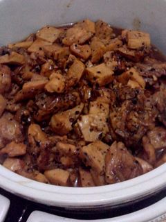 Foto resep Ayam Tahu Lada Hitam