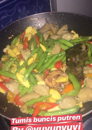 Foto resep Tumis buncis putren