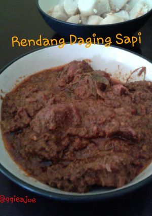 Foto resep Rendang Daging Sapi praktis
