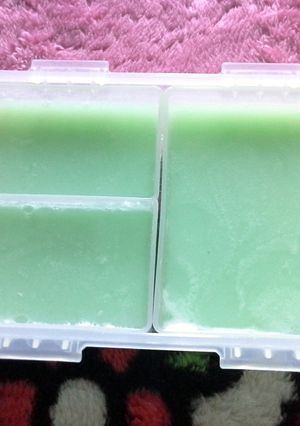Foto resep Agar hijau santan instan