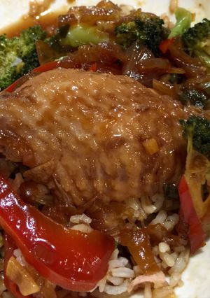 Foto resep Sayap Ayam Saus Brokoli