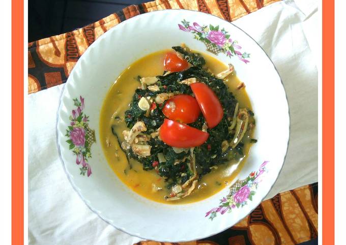 Resep Sayur Daun Singkong Teri Oleh Asyanti Cookpad