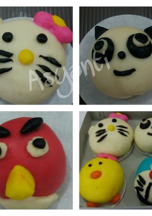 Foto resep Bakpao Karakter Imut