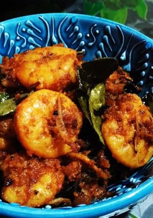 A picture of Prawns Fry.