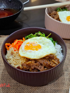 Foto resep Bimbimbap (Rice Bowl / Nasi Rames Korea)