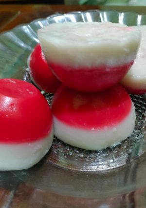 Foto resep 457. Talam Merah Putih