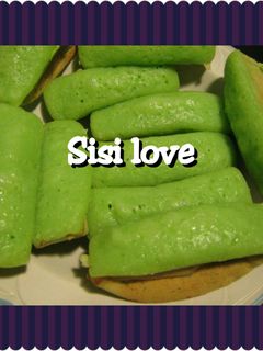 Foto resep Kue Pukis Pandan